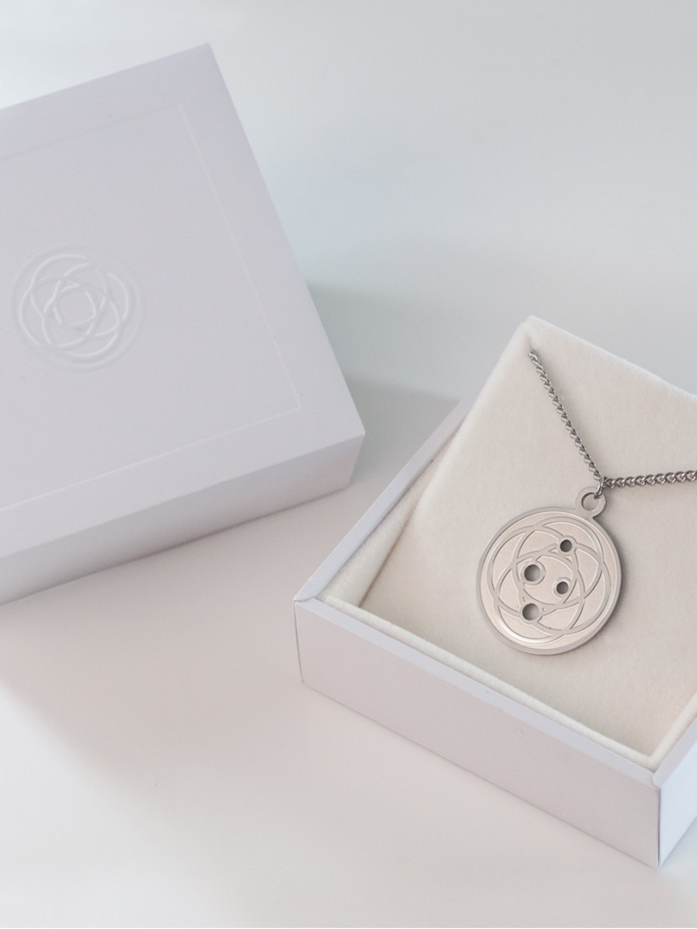 Harmoni Pendant  Chain Necklace Stainless Steel